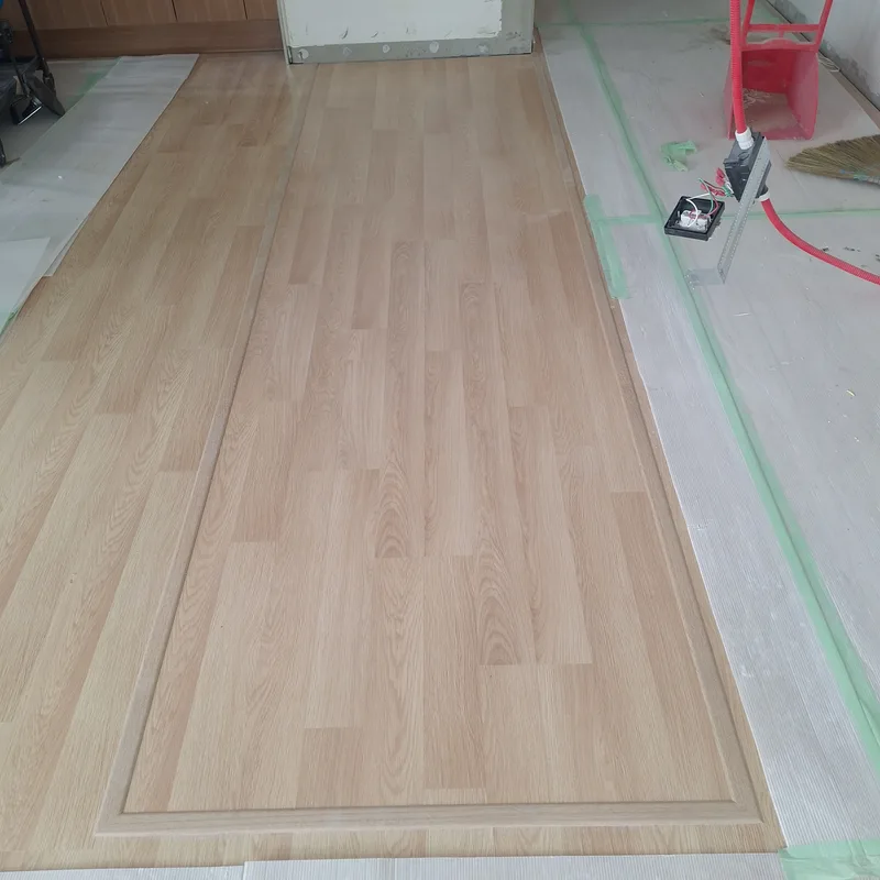 강화마루 손상 상태 — 셀프보수 가능 범위 확인